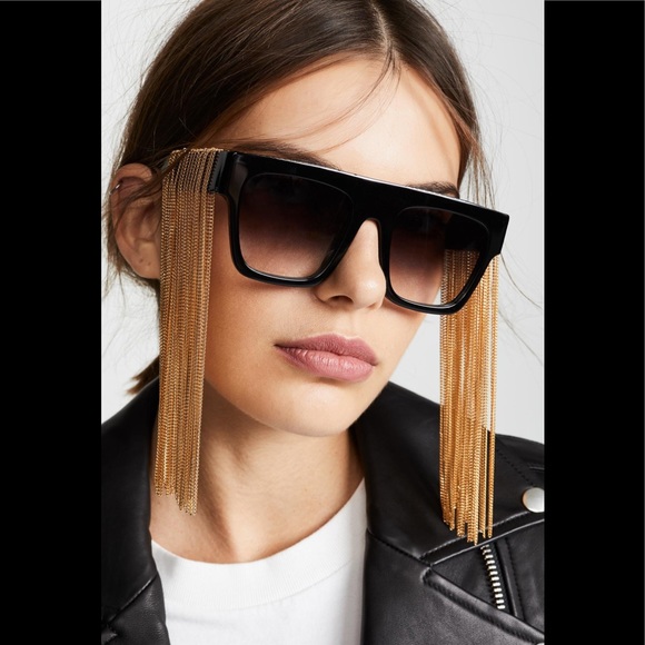 Stella McCartney Gold Chain sunglasses - Picture 2 of 14